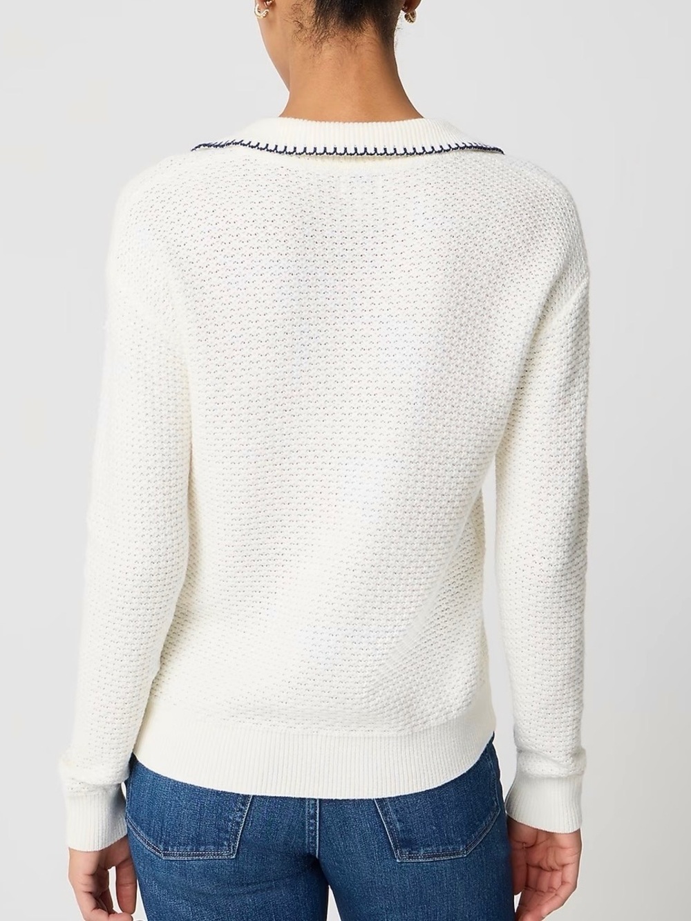 NWT J. Crew Knit Polo Sweater - Picture 7 of 7